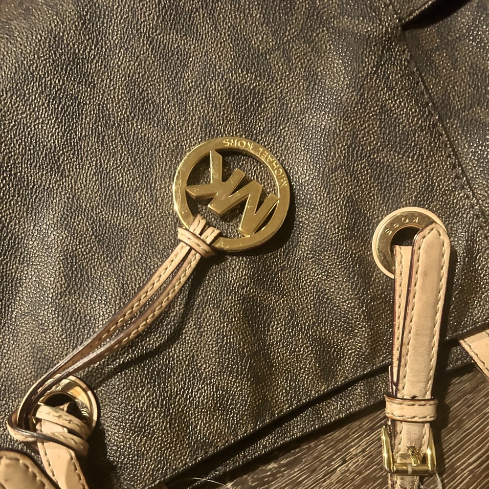 Large Older Michael Kors Brown Tote